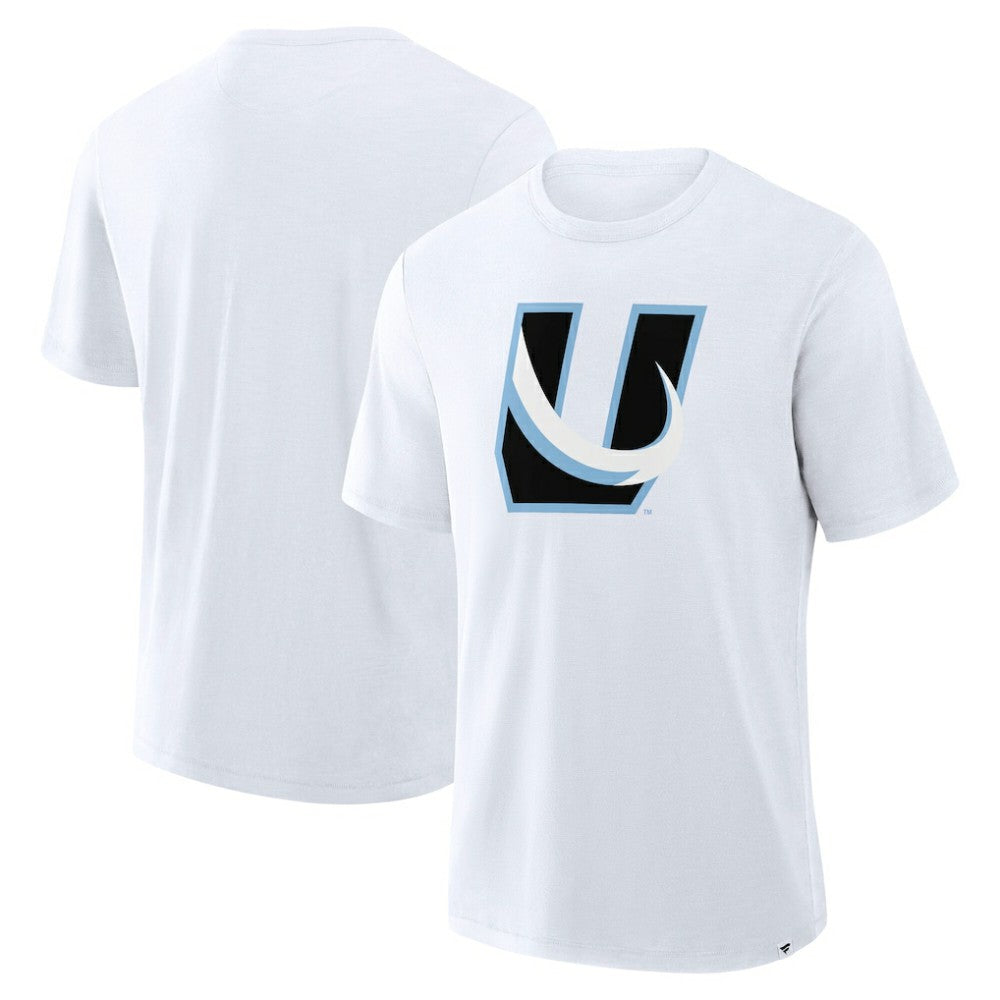Utah Mammoth Fanatics Alternate Logo Stadium Slub T-Shirt - White - NHL