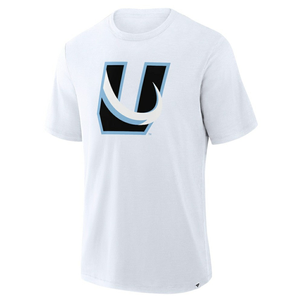 Utah Mammoth Fanatics Alternate Logo Stadium Slub T-Shirt - White - NHL