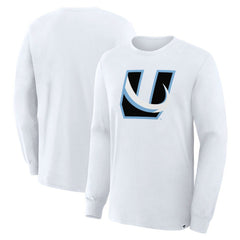 Utah Mammoth Fanatics Alternate Logo Legacy Long Sleeve T-Shirt - White - NHL