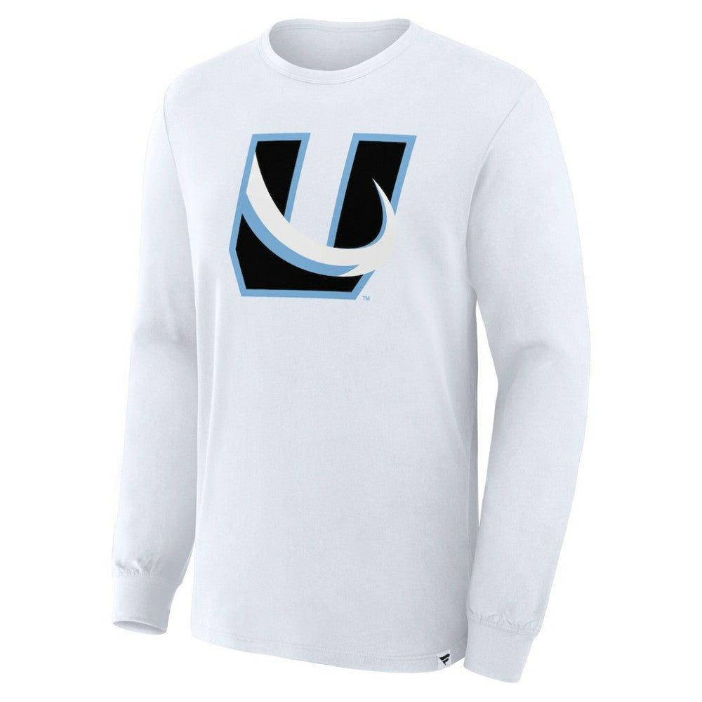 Utah Mammoth Fanatics Alternate Logo Legacy Long Sleeve T-Shirt - White - NHL