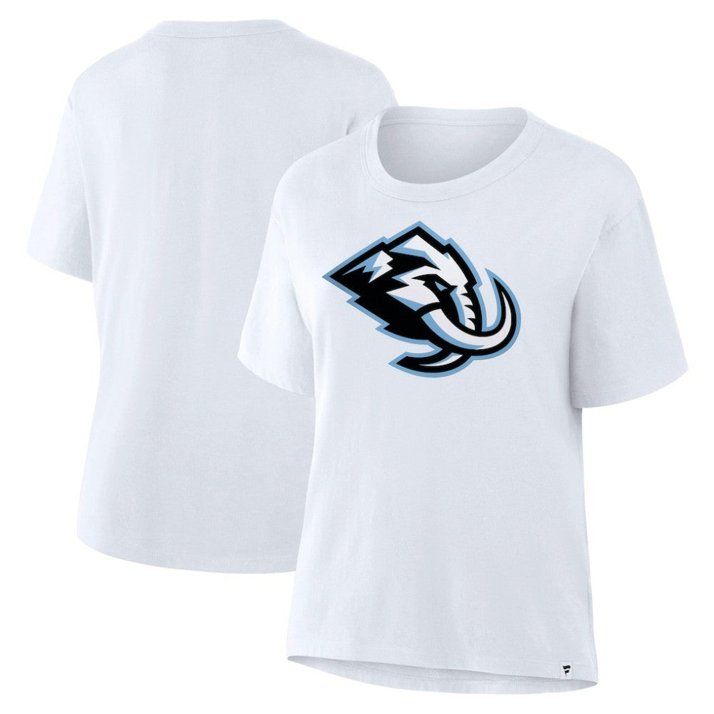 Utah Mammoth Fanatics Women's Primary Logo Legacy T-Shirt - White - NHL
