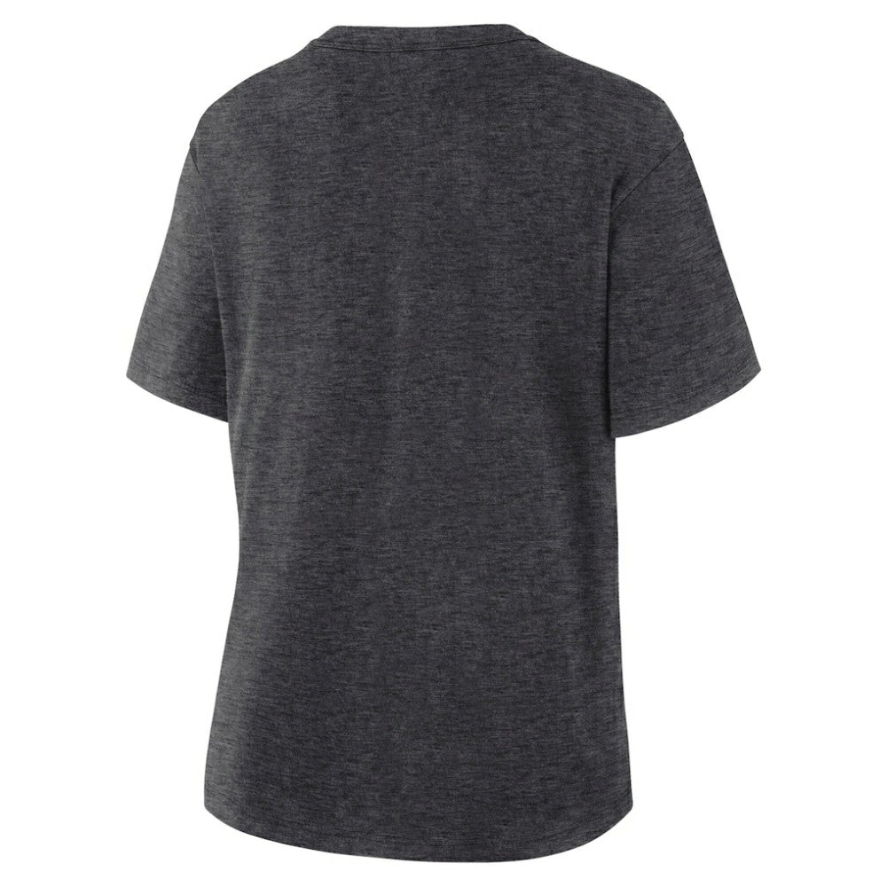 Utah Mammoth Fanatics Women's Primary Logo Legacy T-Shirt - Heather Charcoal - NHL