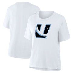 Utah Mammoth Fanatics Women's Alternate Logo Legacy T-Shirt - White - NHL