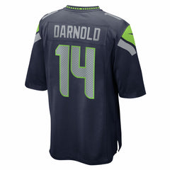 Sam Darnold Seattle Seahawks Team Game Jersey College Navy | Nike for Sale