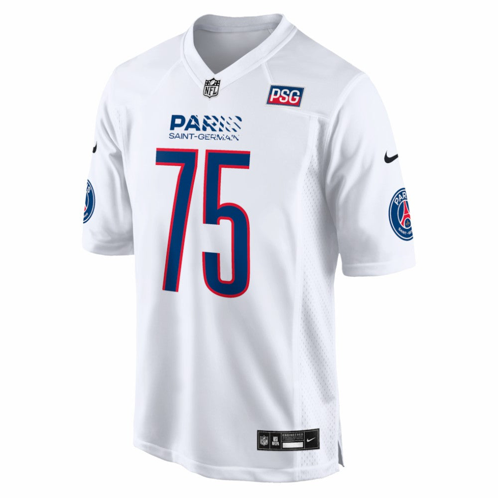 Paris Saint-Germain 2025 Soccer x NFL Game Jersey White | Nike discount