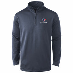 Houston Texans Dunbrooke Unisex All-Star Tech Quarter-Zip Pullover Navy | NFL