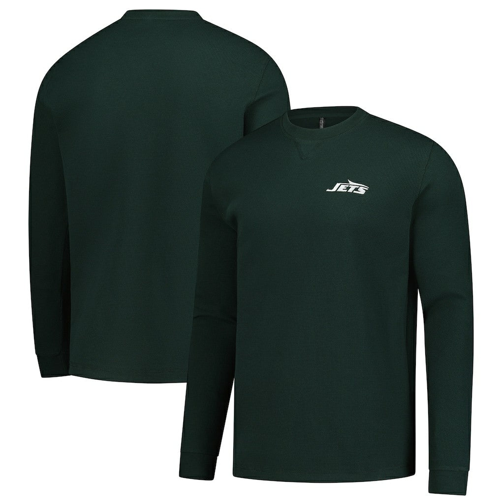 New York Jets Dunbrooke Cavalier Waffle Long Sleeve T-Shirt Green | NFL