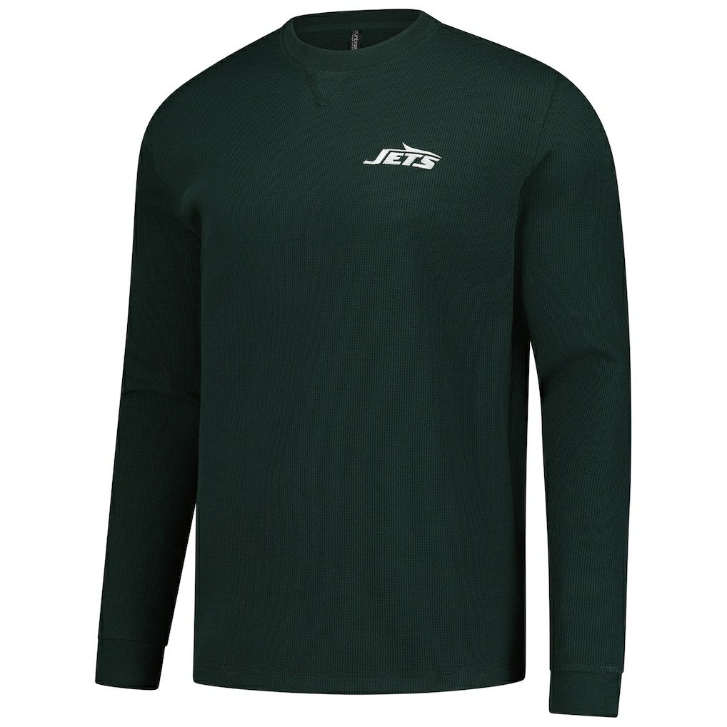 New York Jets Dunbrooke Cavalier Waffle Long Sleeve T-Shirt Green | NFL