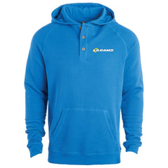 Los Angeles Rams Dunbrooke Montana Raglan Thermal Hoodie Royal | NFL