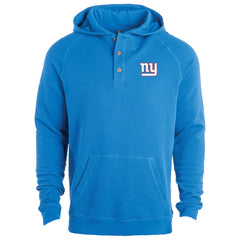 New York Giants Dunbrooke Montana Raglan Thermal Hoodie Royal | NFL