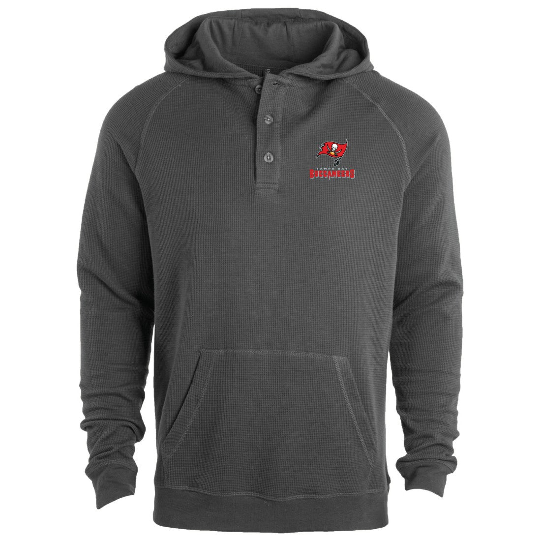 Tampa Bay Buccaneers Dunbrooke Montana Raglan Thermal Hoodie Gray | NFL