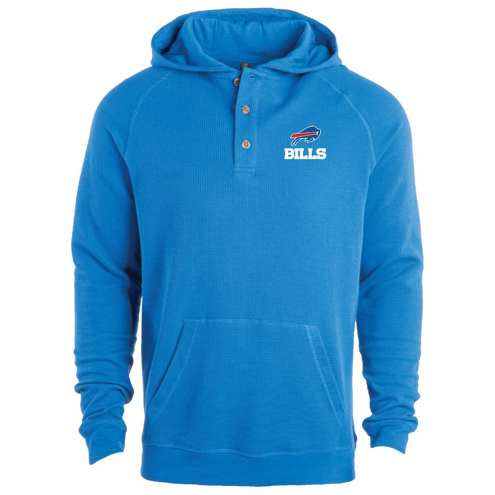 Buffalo Bills Dunbrooke Montana Raglan Thermal Hoodie Royal | NFL