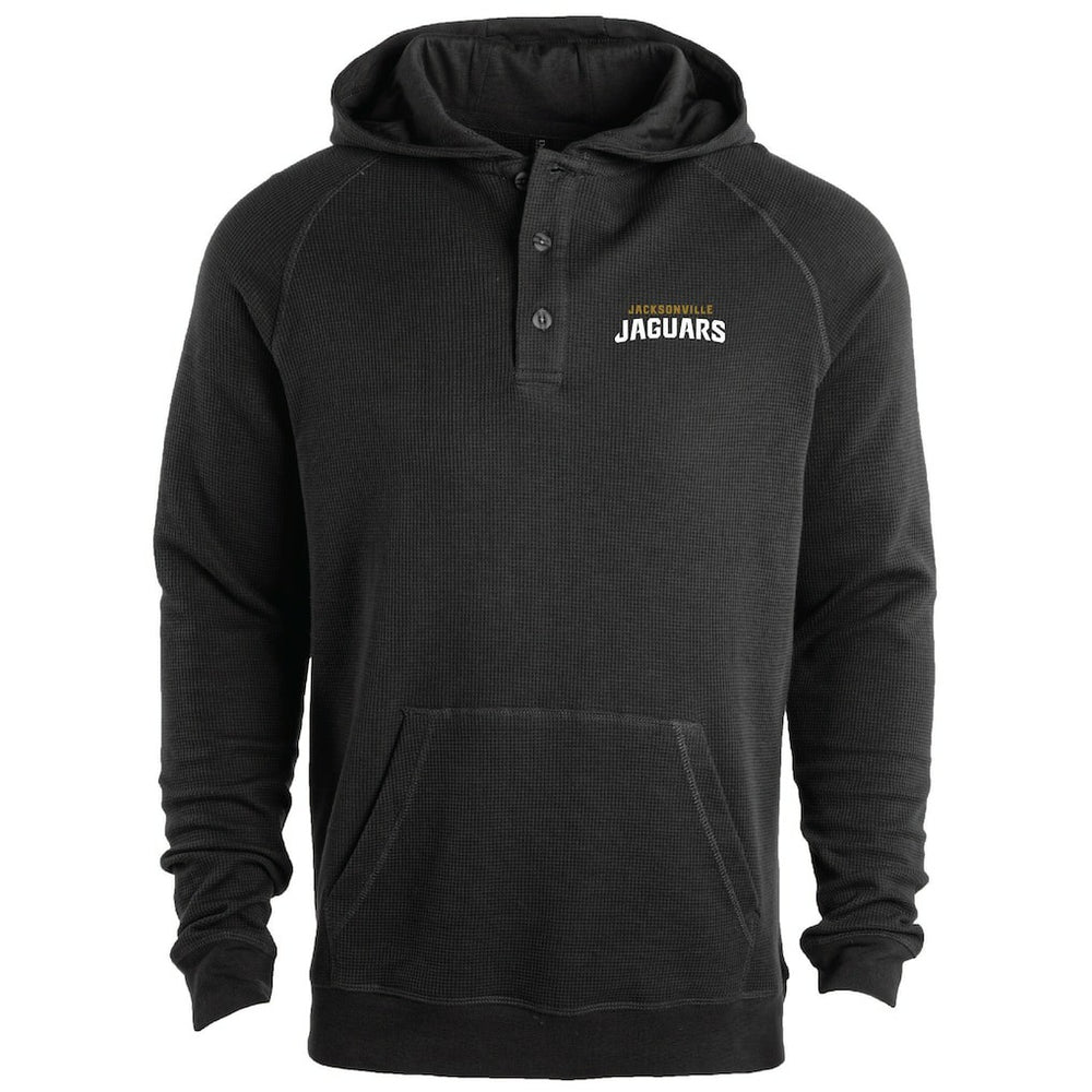 Jacksonville Jaguars Dunbrooke Montana Raglan Thermal Hoodie Black | NFL