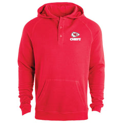Kansas City Chiefs Dunbrooke Montana Raglan Thermal Hoodie Red | NFL
