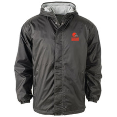 Cleveland Browns Dunbrooke Logo Legacy Stadium Full-Zip Hooded Jacket Black | NFL