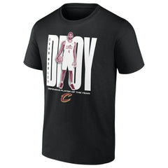 Evan Mobley Cleveland Cavaliers 2025 NBA Defensive Player of the Year T-Shirt Black - NBA