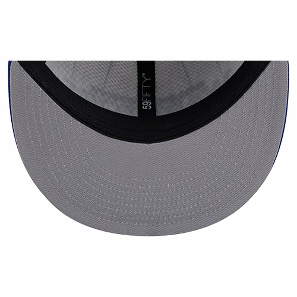 Golden State Warriors Wordmark Pinstripe 59FIFTY Fitted Hat White - NBA