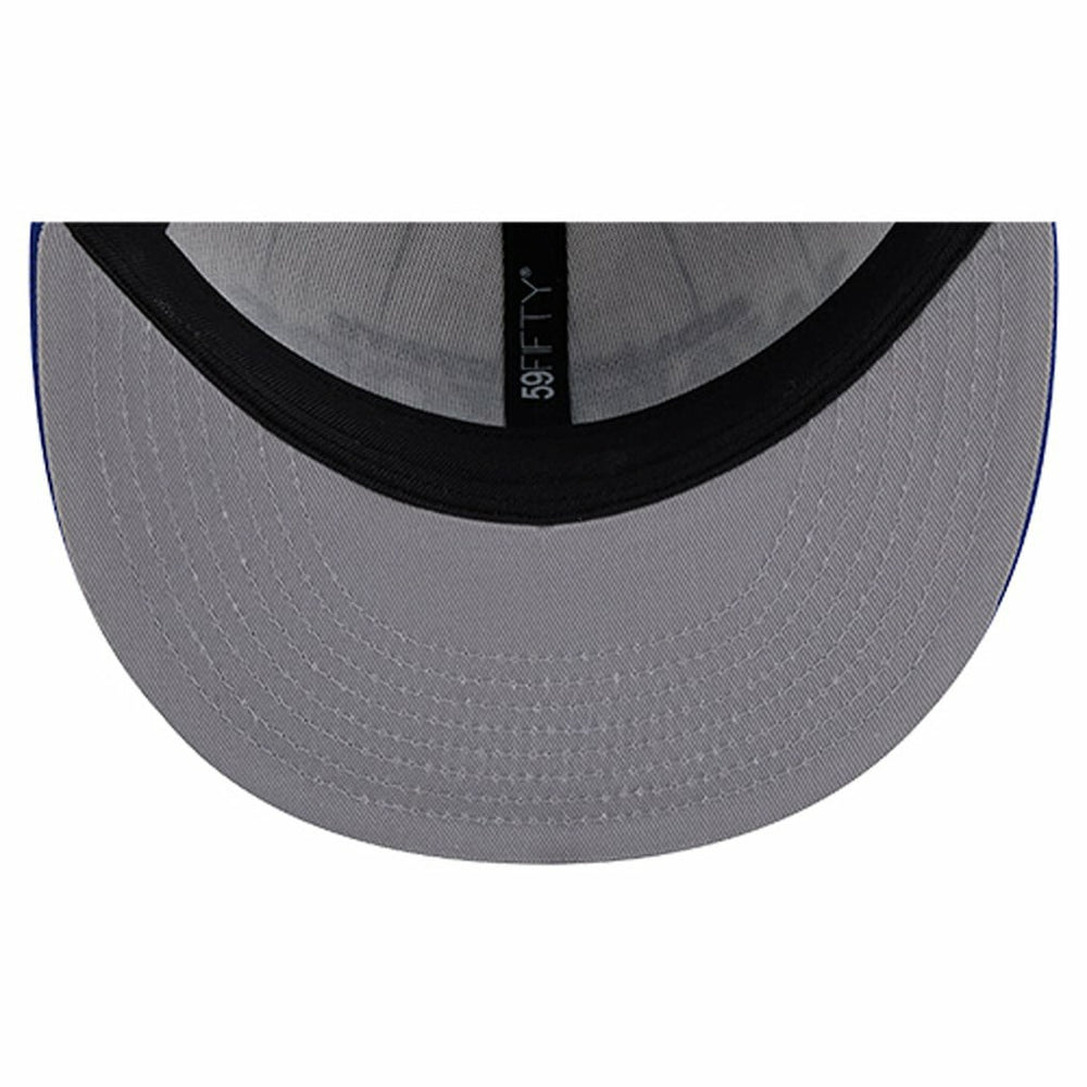 Golden State Warriors Wordmark Pinstripe 59FIFTY Fitted Hat White - NBA