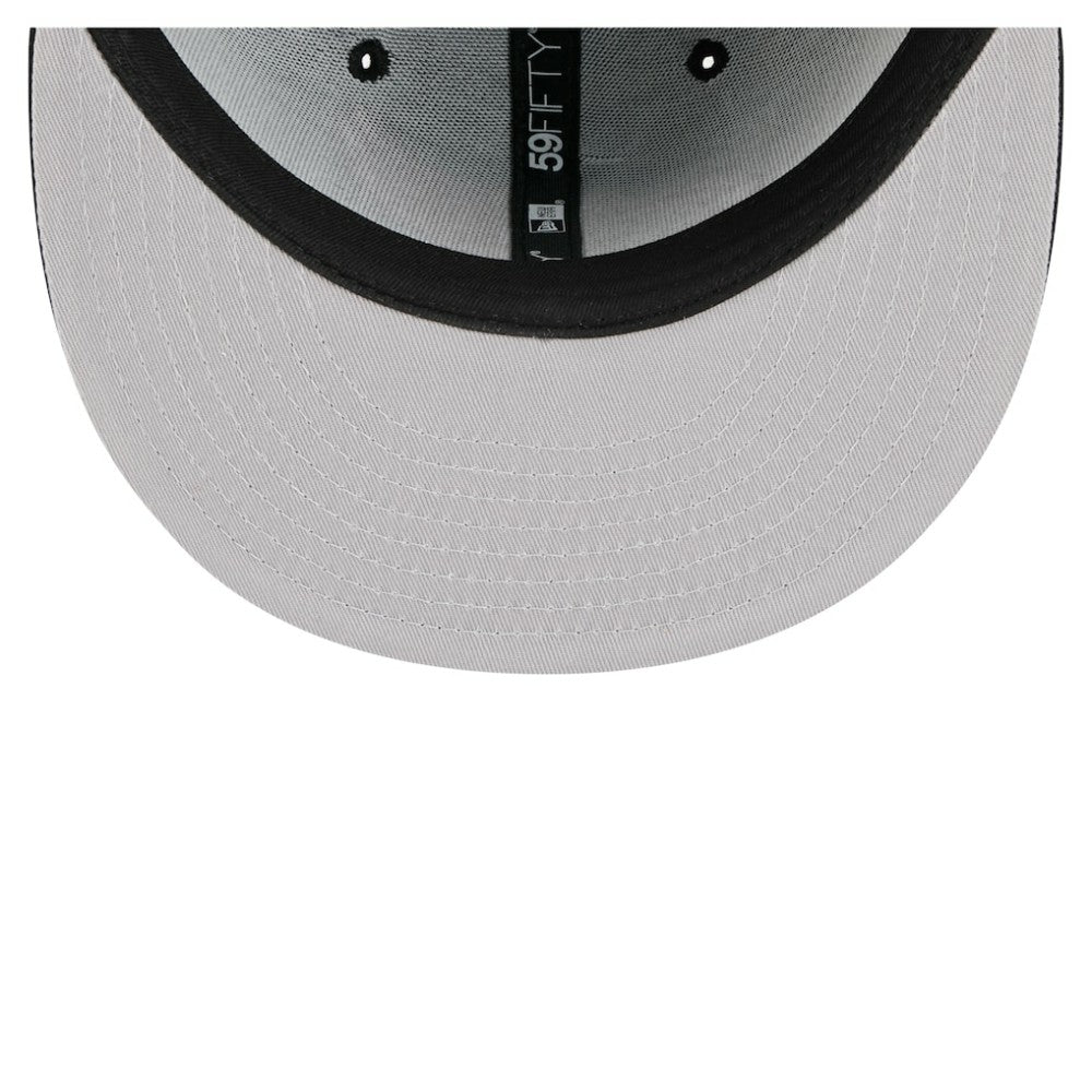 Detroit Red Wings New Era Faded Lines 59FIFTY Fitted Hat - Black - NHL