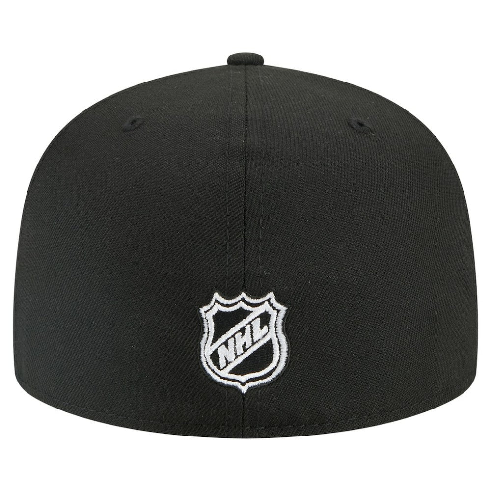 Philadelphia Flyers New Era Faded Lines 59FIFTY Fitted Hat - Black - NHL
