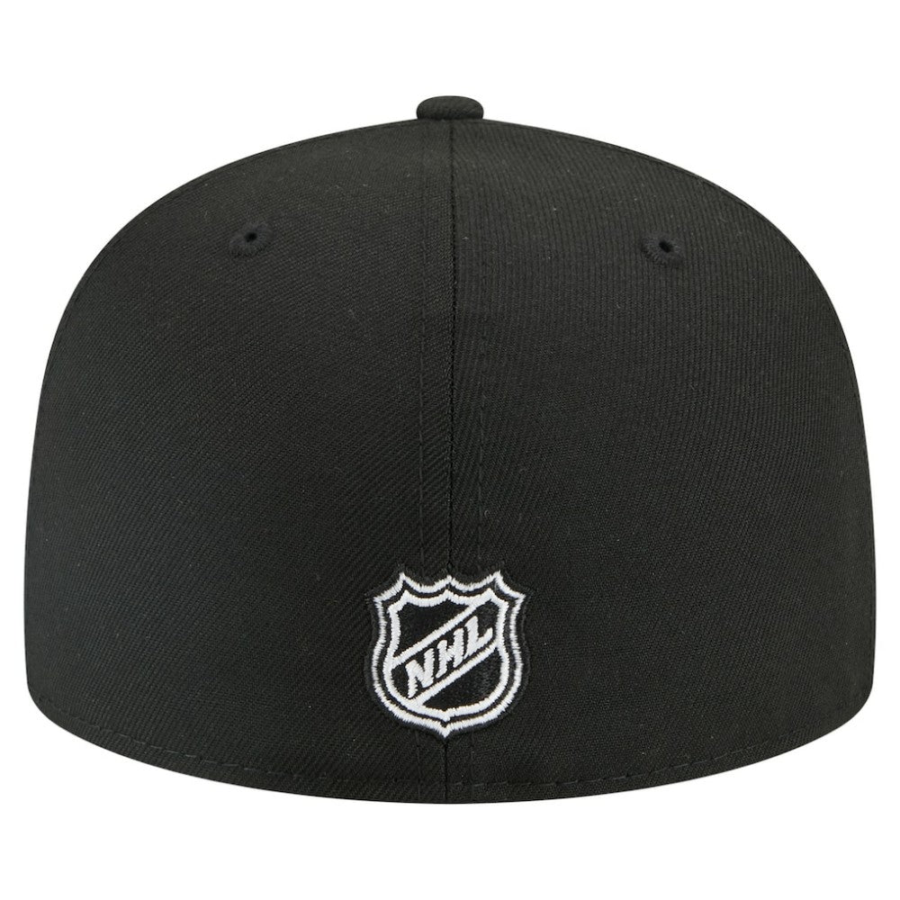Vegas Golden Knights New Era Faded Lines 59FIFTY Fitted Hat - Black - NHL