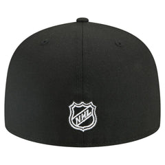 Pittsburgh Penguins New Era Faded Lines 59FIFTY Fitted Hat - Black - NHL