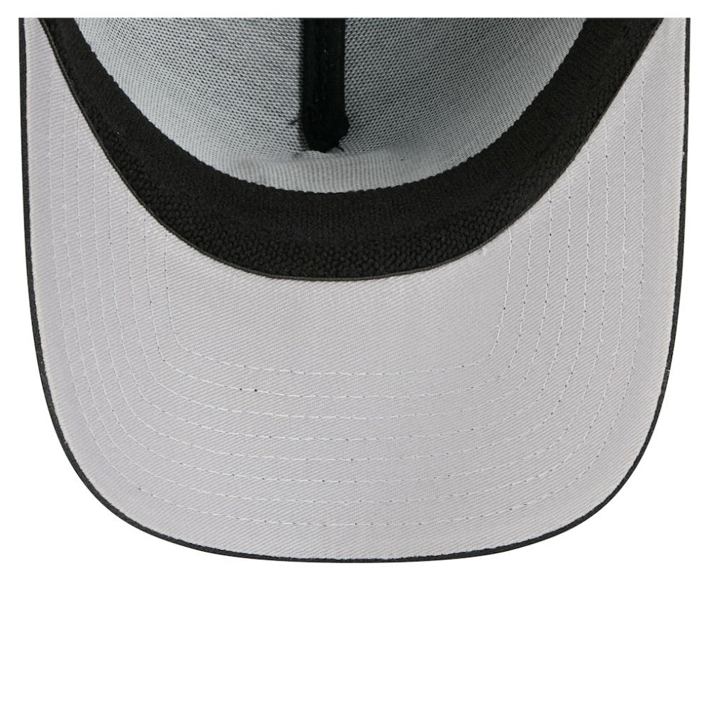 Chicago Blackhawks New Era 39THIRTY A-Frame Perforated Flex Hat - Black - NHL