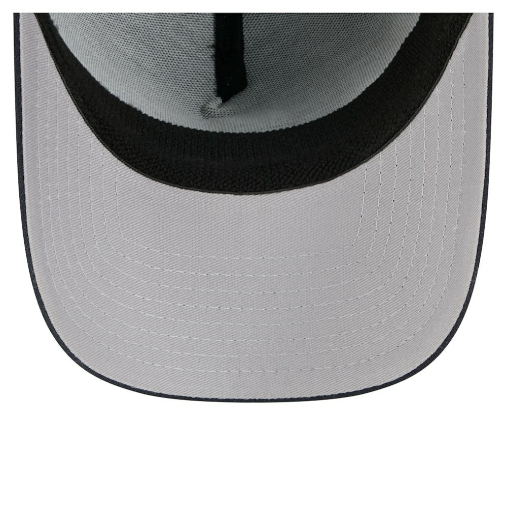 Seattle Kraken New Era Zig Zag 39THIRTY A-Frame Perforated Flex Hat - Deep Sea Blue - NHL