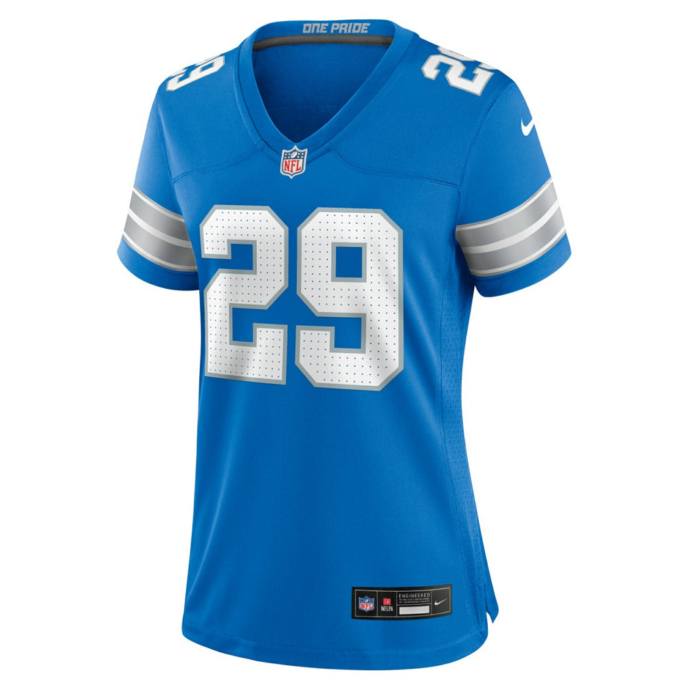 Avonte Maddox Detroit Lions Women's Team Game Jersey Blue | Nike for Sale