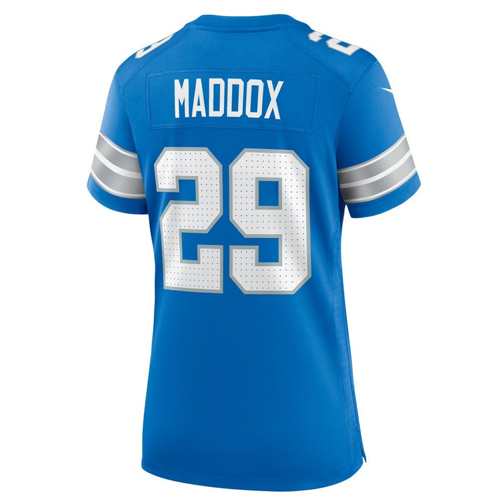 Avonte Maddox Detroit Lions Women's Team Game Jersey Blue | Nike for Sale