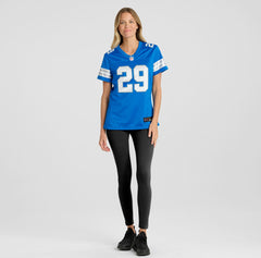Avonte Maddox Detroit Lions Women's Team Game Jersey Blue | Nike for Sale