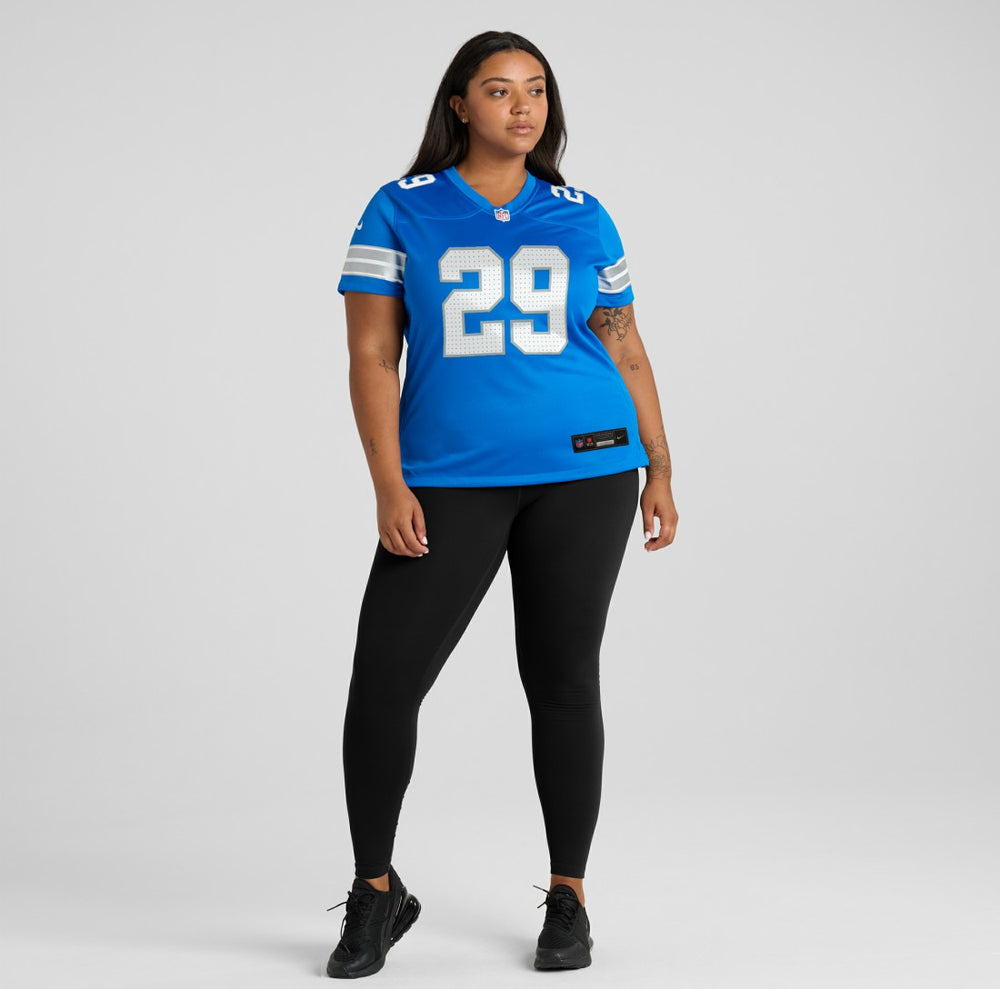 Avonte Maddox Detroit Lions Women's Team Game Jersey Blue | Nike for Sale