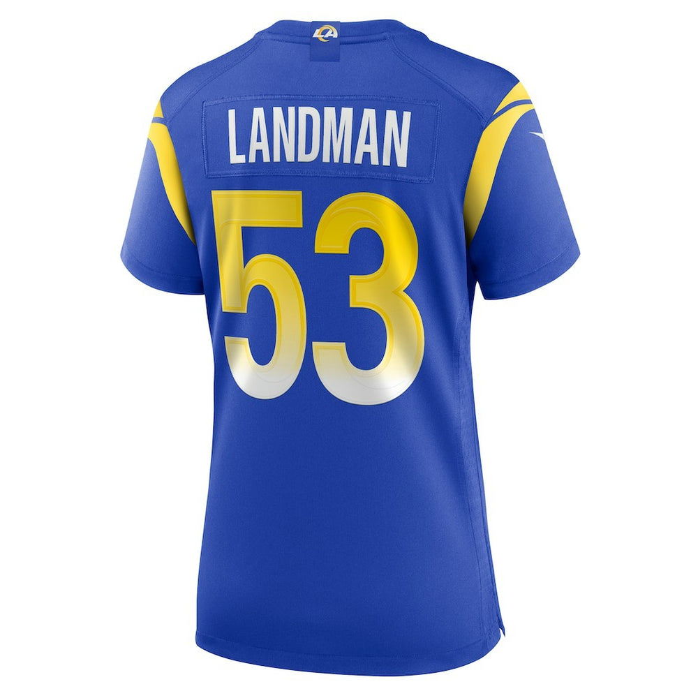 Nate Landman Los Angeles Rams Women's Team Game Jersey Royal | Nike for Sale