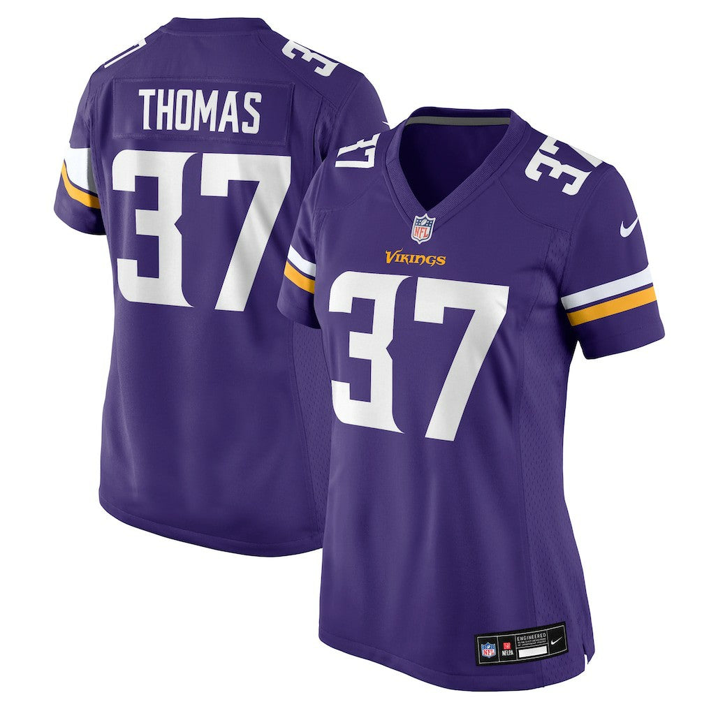 Tavierre Thomas Minnesota Vikings Women's Team Game Jersey Purple | Nike for Sale