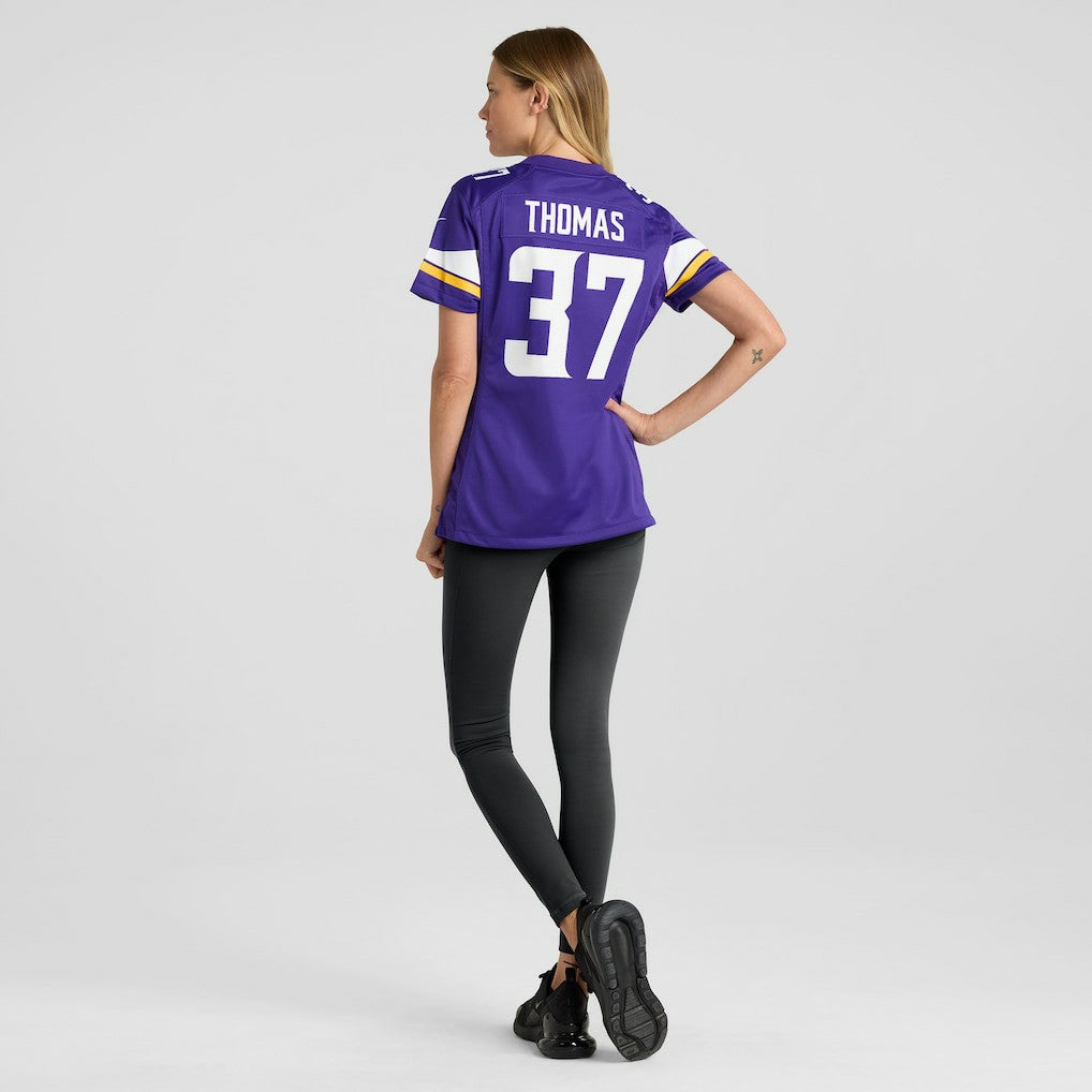 Tavierre Thomas Minnesota Vikings Women's Team Game Jersey Purple | Nike for Sale