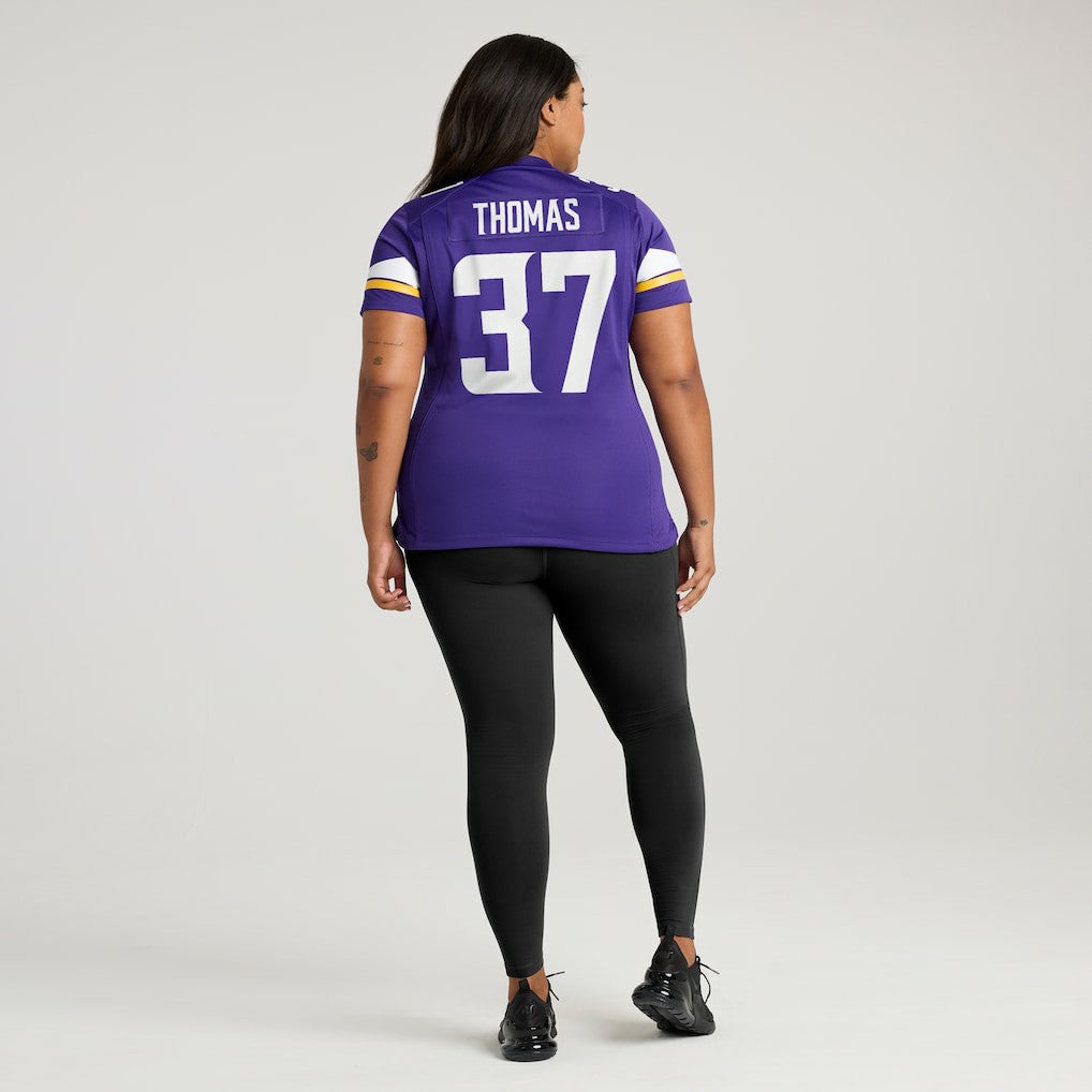 Tavierre Thomas Minnesota Vikings Women's Team Game Jersey Purple | Nike for Sale