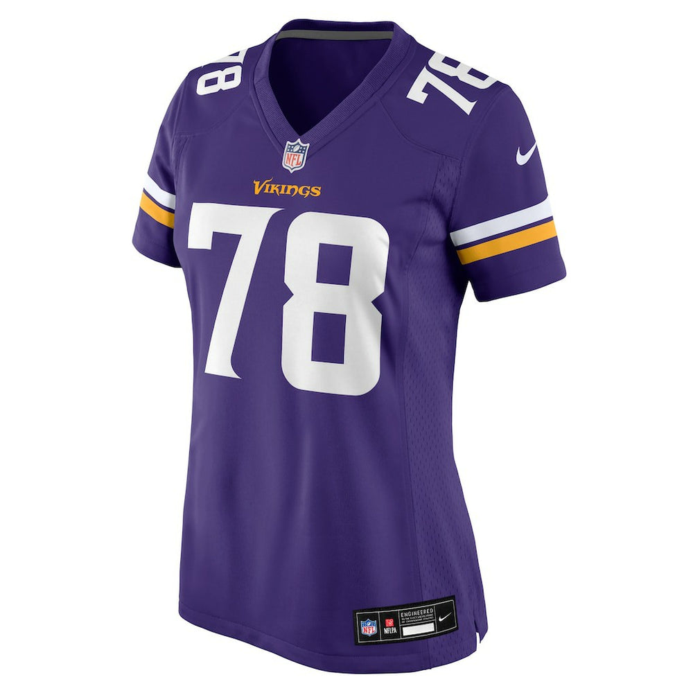 Ryan Kelly Minnesota Vikings Women's Team Game Jersey Purple | Nike for Sale
