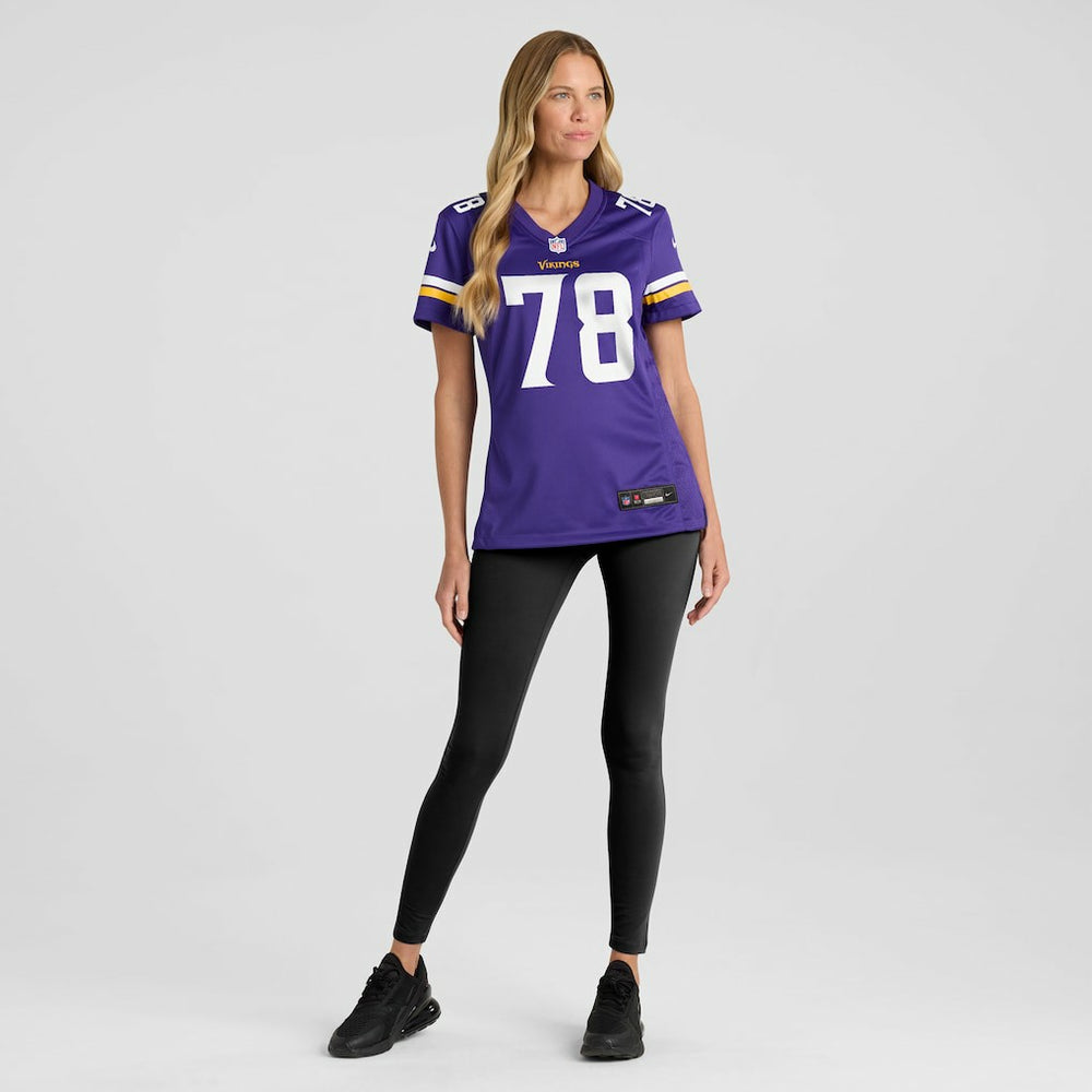 Ryan Kelly Minnesota Vikings Women's Team Game Jersey Purple | Nike for Sale