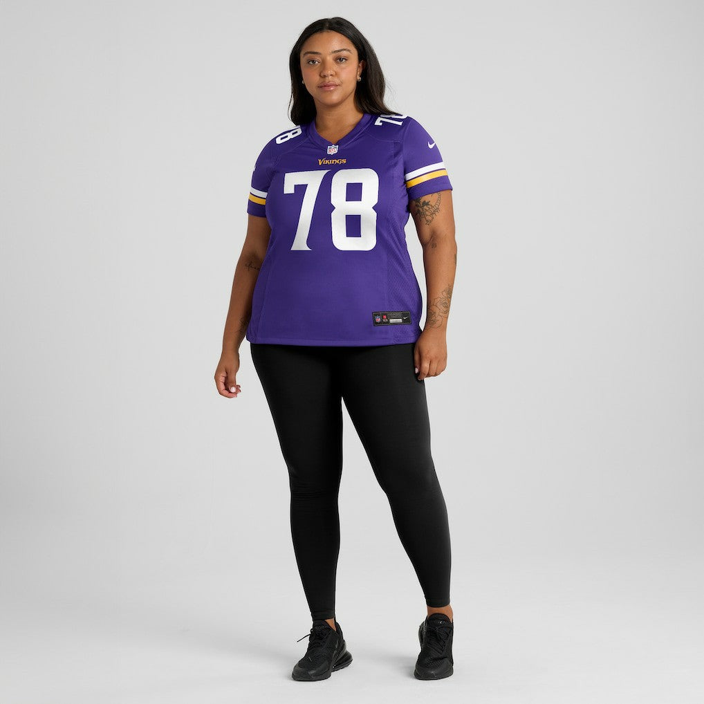 Ryan Kelly Minnesota Vikings Women's Team Game Jersey Purple | Nike for Sale