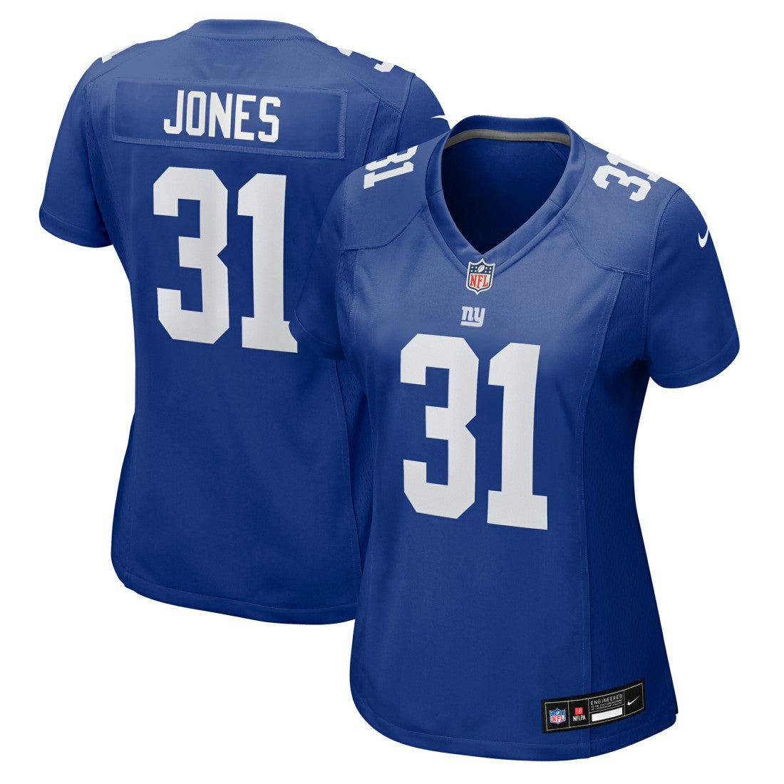 Nic Jones New York Giants Women's Team Game Jersey Royal | Nike for Sale