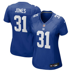 Nic Jones New York Giants Women's Team Game Jersey Royal | Nike for Sale