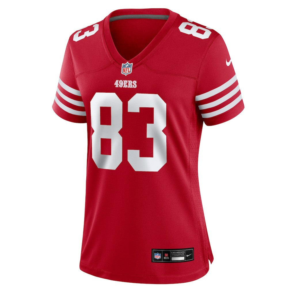 Terique Owens San Francisco 49ers Women's Team Game Jersey Scarlet | Nike for Sale