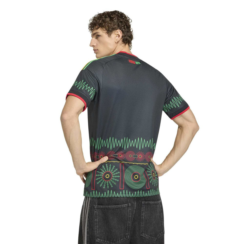 Jamaica National Team 2026 Away Replica Jersey Black | Adidas Online