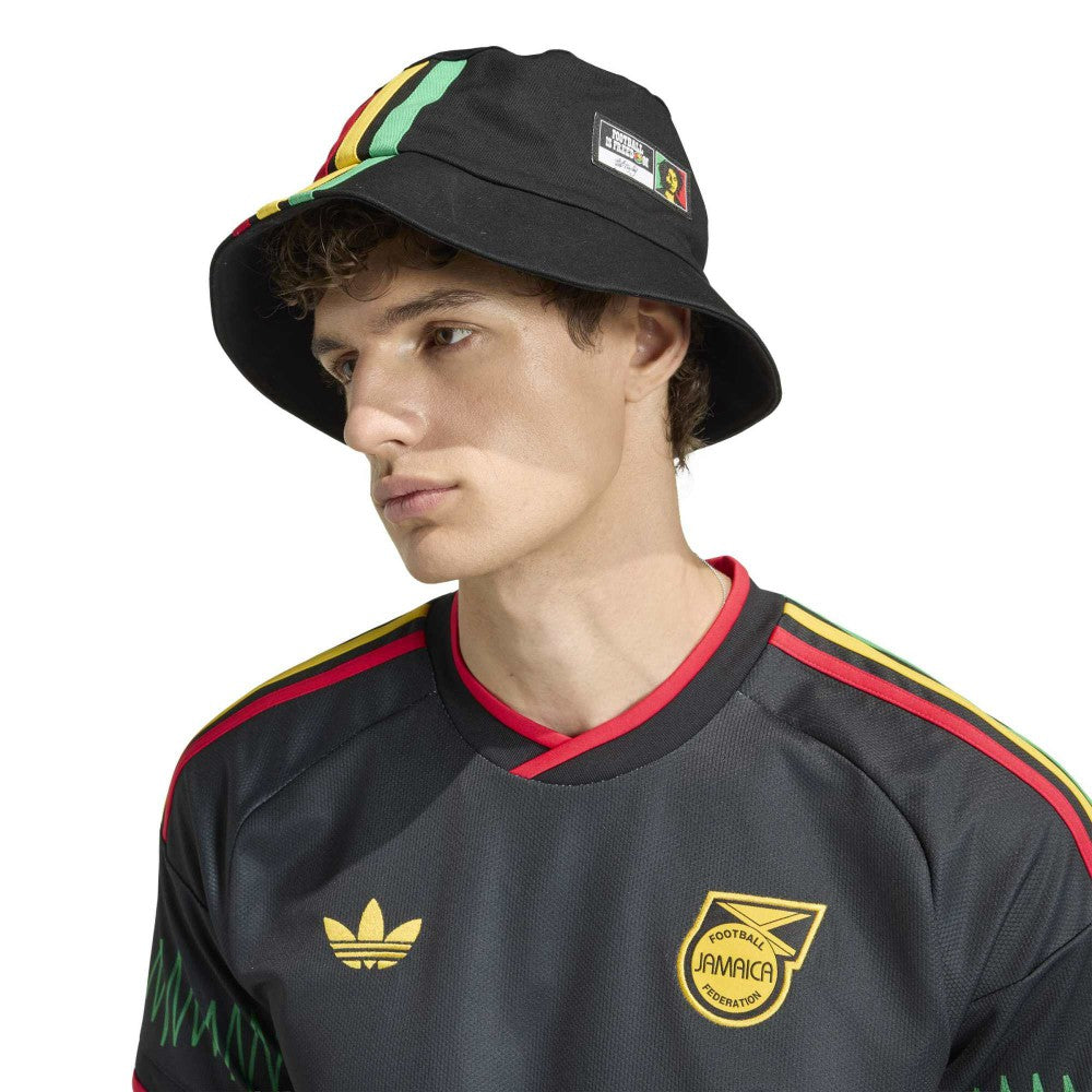 Jamaica National Team 2026 Away Replica Jersey Black | Adidas Online