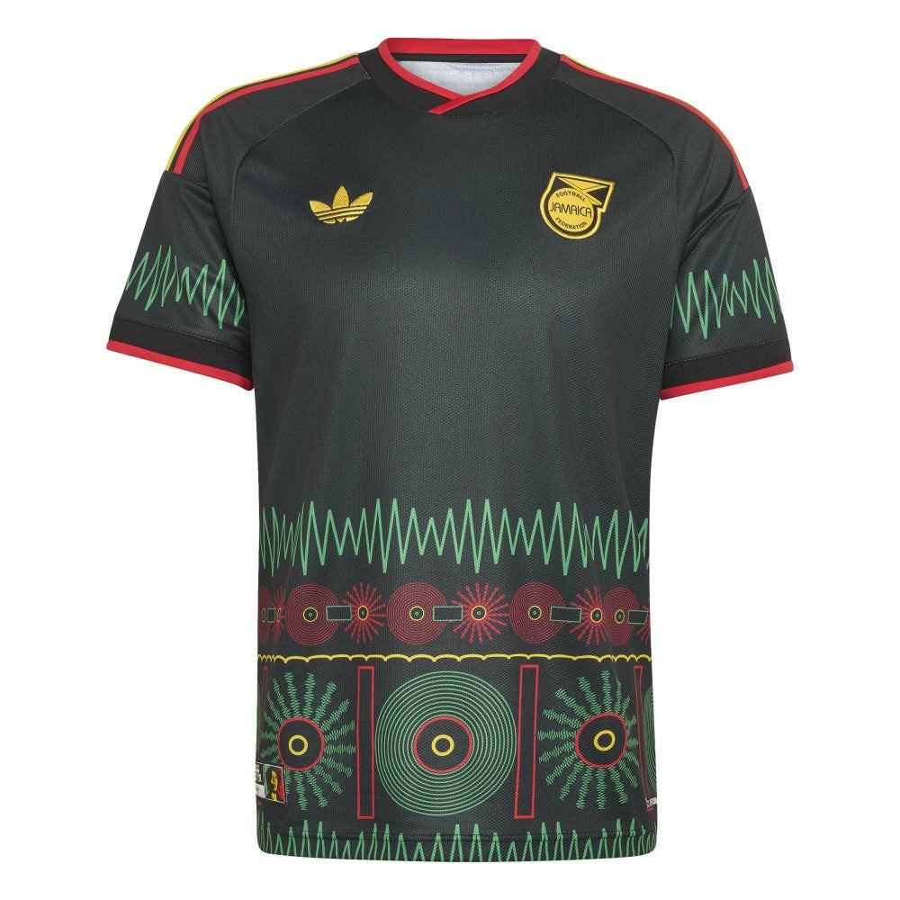 Jamaica National Team 2026 Away Replica Jersey Black | Adidas Online