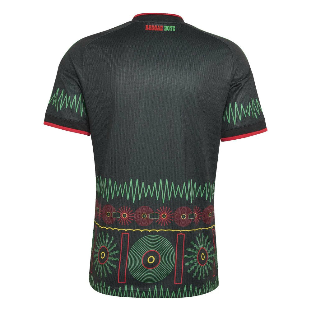 Jamaica National Team 2026 Away Replica Jersey Black | Adidas Online