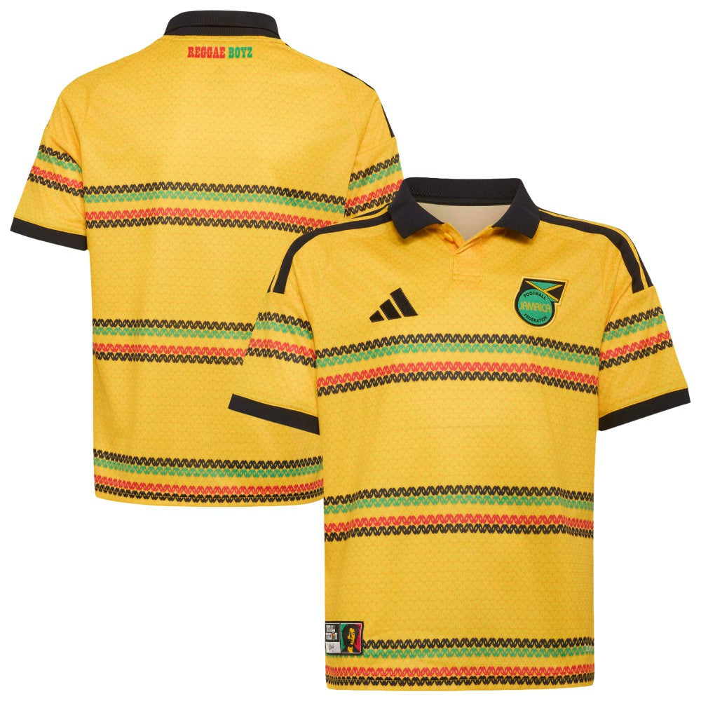 Jamaica National Team Youth 2026 Replica Jersey Yellow | Adidas Online