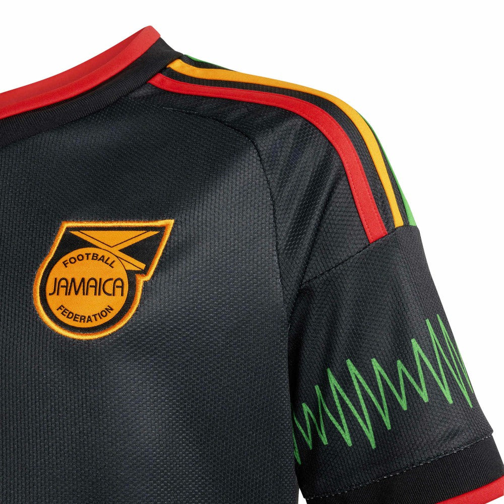 Jamaica National Team Youth 2026 Replica Jersey Black | Adidas discount