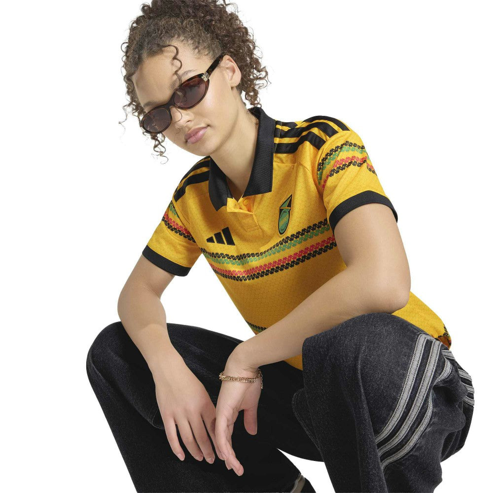 Jamaica National Team Women's 2026 Home Replica Jersey Yellow | Adidas Online