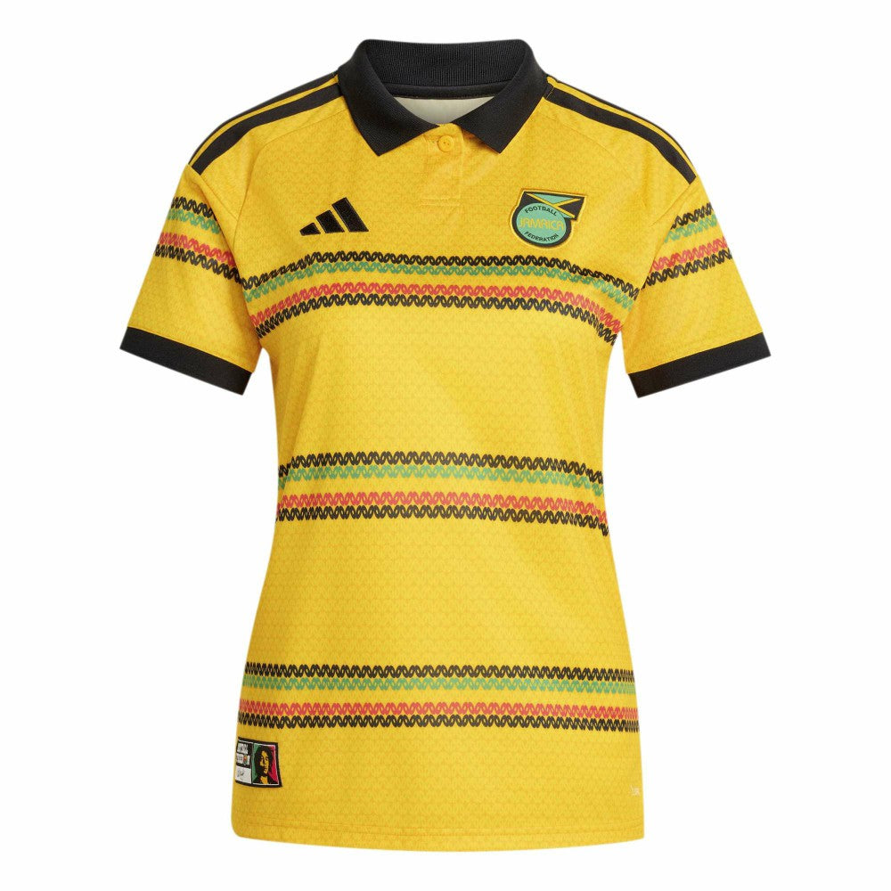 Jamaica National Team Women's 2026 Home Replica Jersey Yellow | Adidas Online